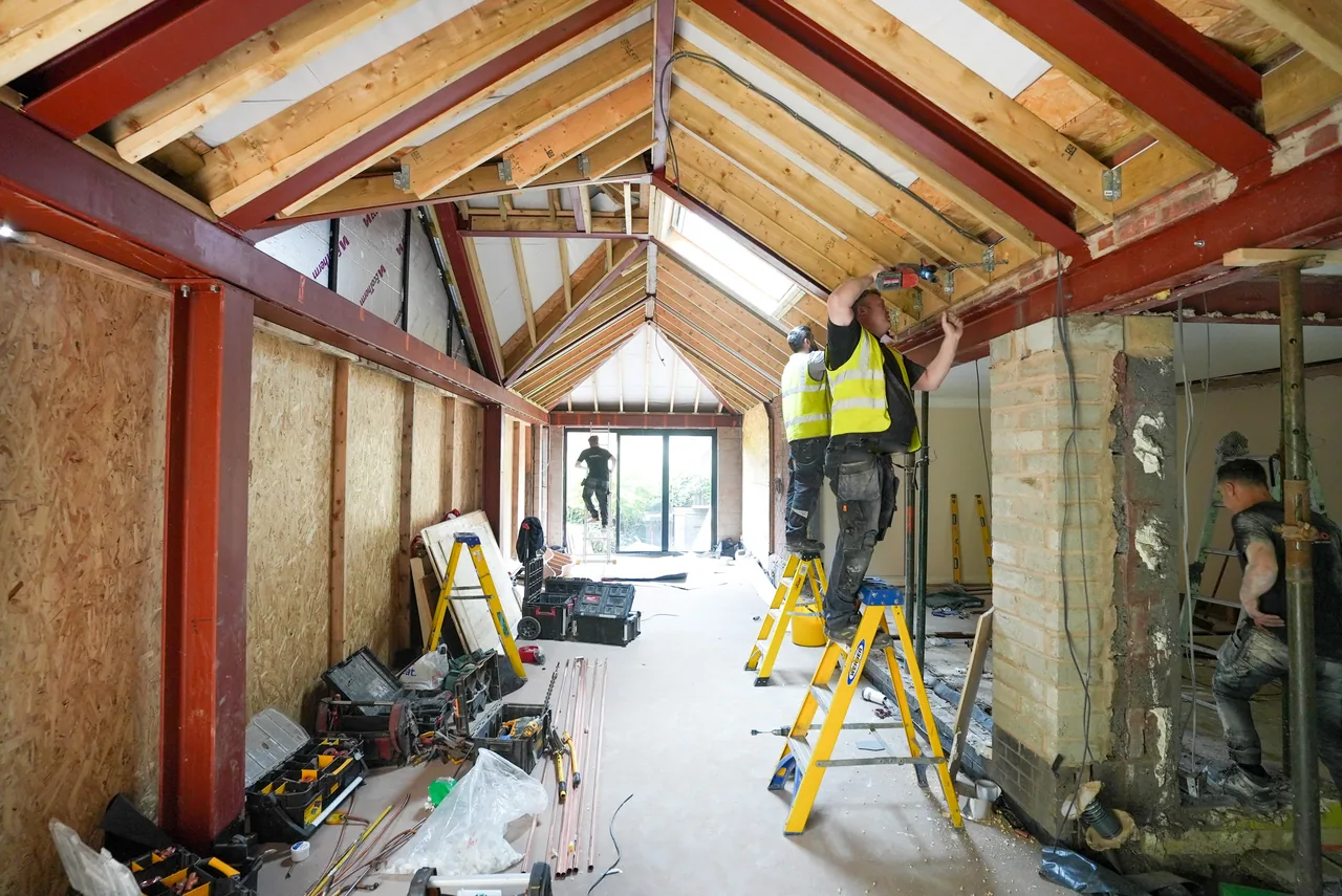 The Systems360 team on site